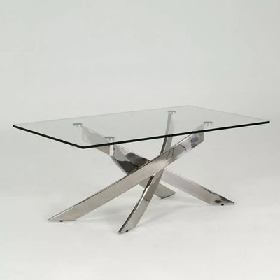 Emi Cross Legs Coffee Table