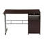 Bureau d'ordinateur avec beaucoup de rangement