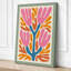 Symmetrical Bloom Botanical - Wrapped Canvas-840574228-840574234