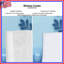 Rideaux de fenêtre bleus à motif floral abstrait, voilages et voilages à motif floral - 1 panneau-2031057687-2031057688