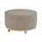 Doretha Ottoman with Wood Base