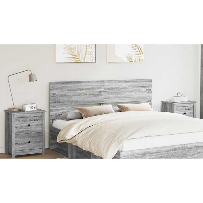 Headboard, Grey Sonoma, King
