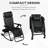 Outdoor Metal Chaise Lounge Set-100726881