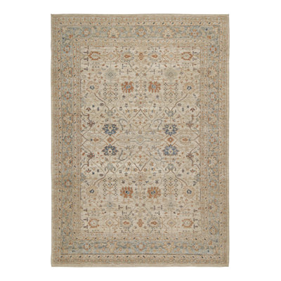 Oushak Hand Knotted Geometric Area Rug