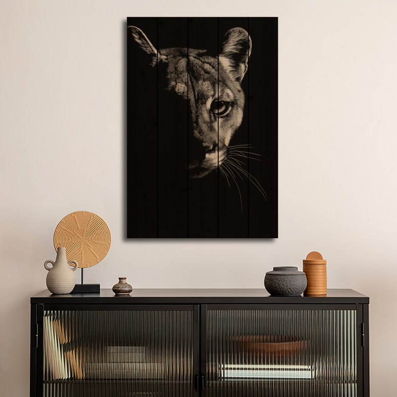 «Wood Glimpse IV» par Julie T. Chapman, H 40 po x l 26 po