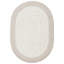 Tapis beige / ivoire en laine / coton tissé à la main Aria-524299068