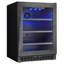 Danby 23.82'' W Built-In 138 Cans (12 oz.) 5.6 Cubic Feet Beverage Cooler with Wine Storage and Glass Door