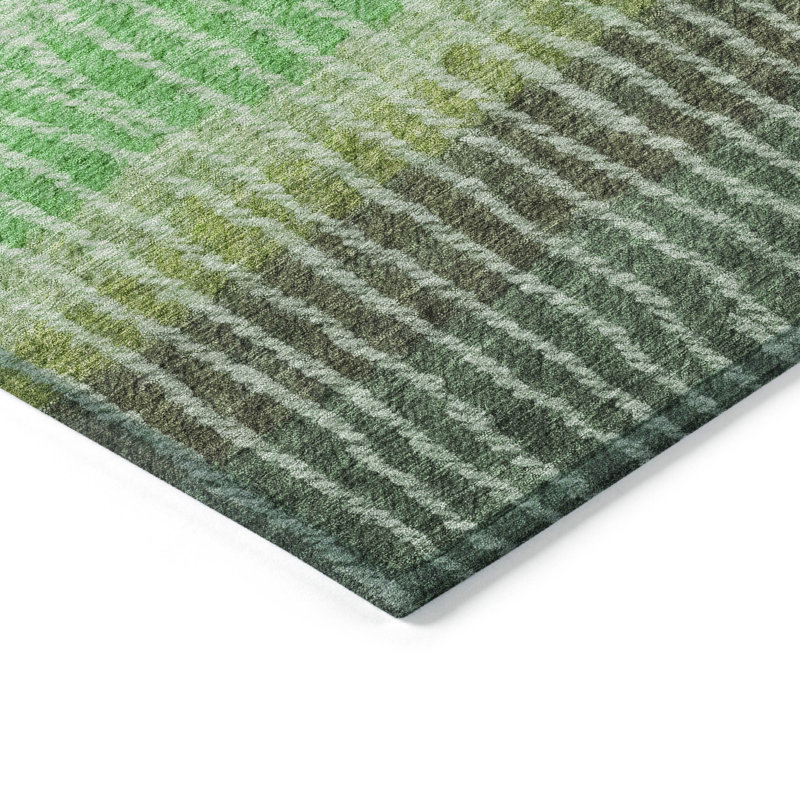 Tapis intérieur / extérieur lavable à la machine Matteson ACN2314, Rectangle 1 pi 8 po x 2 pi 6 po