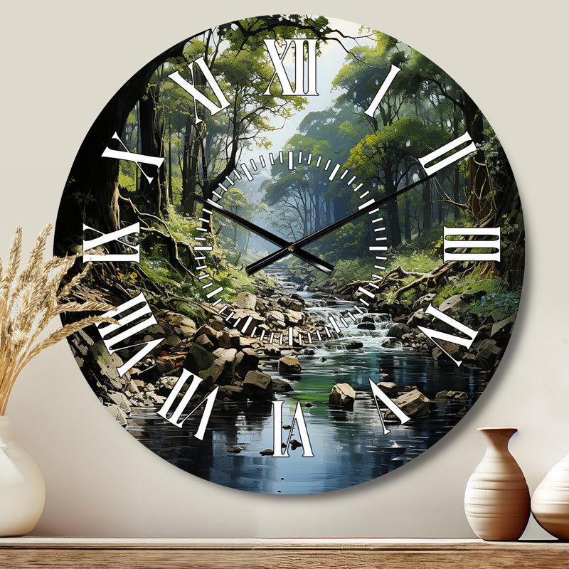 Horloge murale Gentle River, Médium