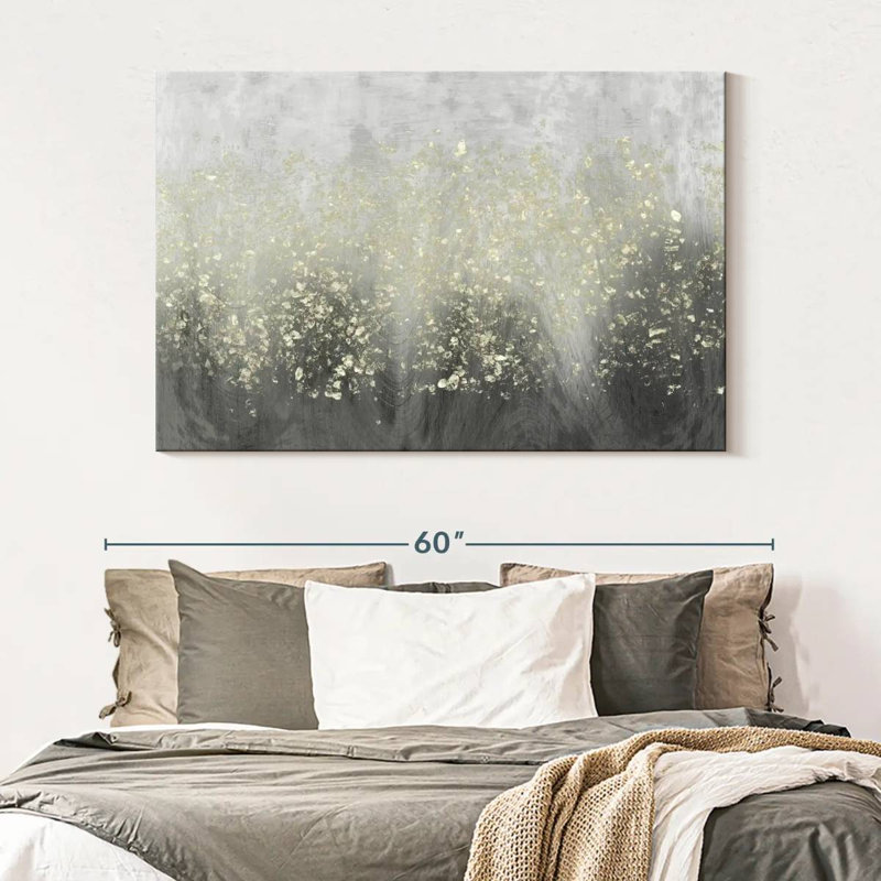 Paillettes scintillantes I, H 34 po x l 51 po