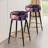 Enchanted Dusk Moody Patterns - Floral Bar Stools Set Of 2