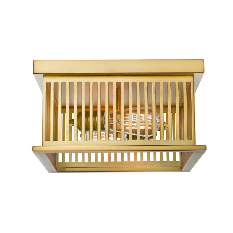 Beddingfield Flush Mount, Brass