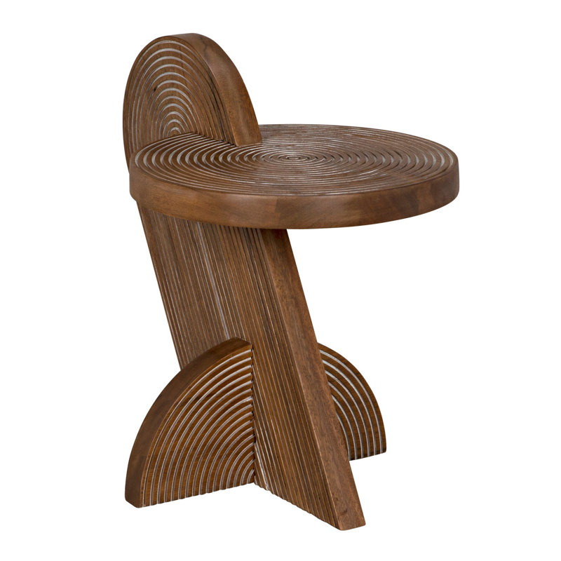 Solid Wood End Table