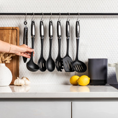 Silicone Kitchen Utensils Set With Holder