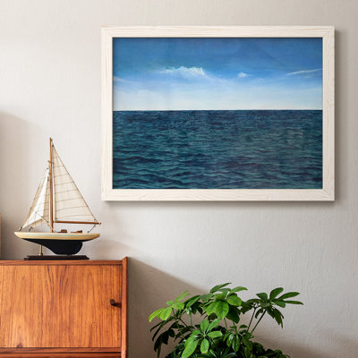Open Water I, peinture sur toile encadrée