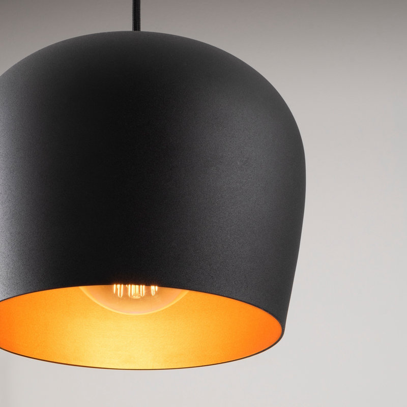Excalibur 3 - Light Kitchen Island Pendant, Black