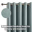 Linen Blackout Eyelet Curtains - Thermal Insulated Room Darkening Window Panels-122906846-122473026
