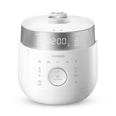 CUCKOO 6-Cup IH Twin Pressure Rice Cooker