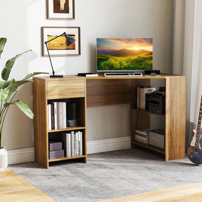 L-Shaped Computer Desk