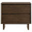 Table de chevet 2 tiroirs Hemlock