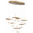 Lagatto 7 light Chandelier in Bronze