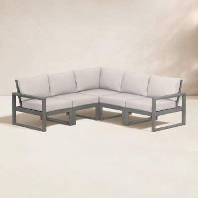 POLYWOOD® Edge 85" Patio Sectional
