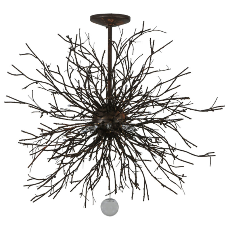 Pussy Willow 20 - Light Chandelier