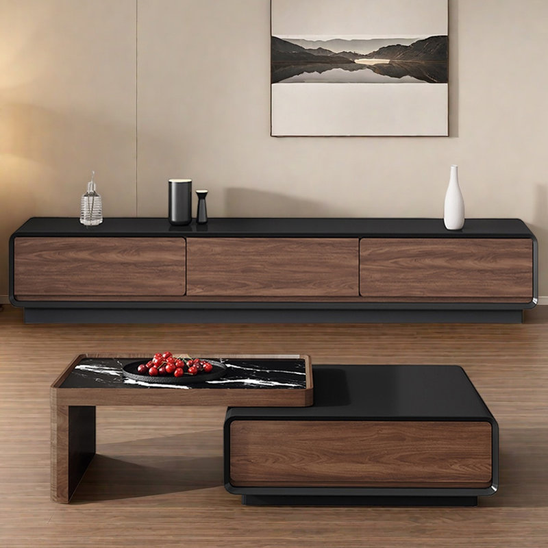 Meuble télé et table basse extensible Modern