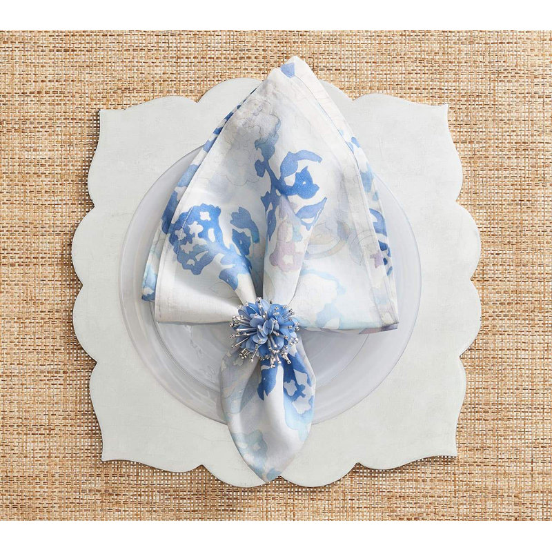 Starburst Napkin Ring, Periwinkle