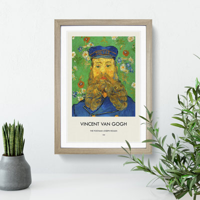 The Postman Joseph Roulin Vol.2 by Vincent Van Gogh - Picture Frame Painting