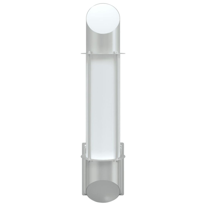 Deajia Plug-in 1 Light Outdoor Wall Light, Silver