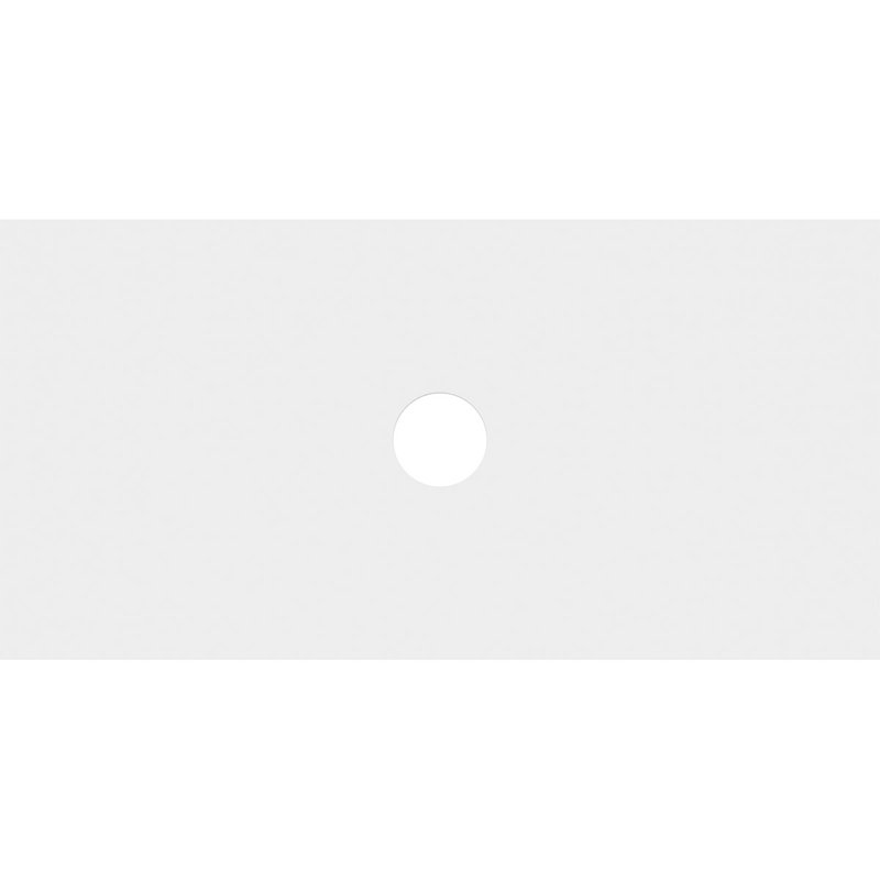 Médaillon de plafond rectangulaire rectangulaire en PVC de qualité architecturale, H 1 po x l 28 po x P 14 po