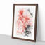 Pink Flamingo - Framed Print-56741723-56741724