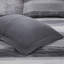 Ensemble d'édredon 9 pièces avec draps en coton 9 pièces Cal King, noir