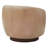 Marcy Vegan Leather Swivel Barrel Chair-110408655