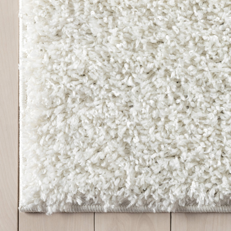  Tapis à poil long texturé Emerson, Tapis de couloir 2 pi 7 po x 9 pi 6 po