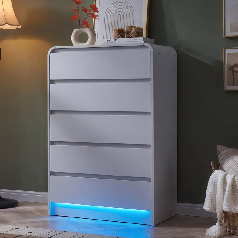 MDF 5 - Drawer Rectangle Accent Chest