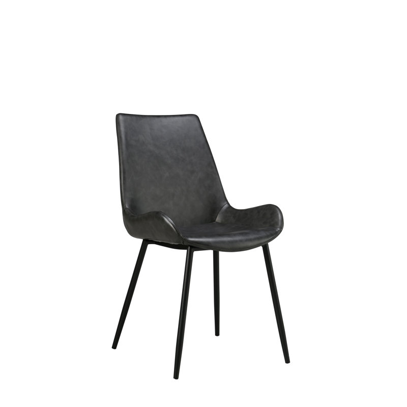Chaise d'appoint rembourrée Dunstable, Gris