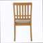 Ensemble de table de salle à manger 5 pièces pour 4 personnes, 1 table de salle à manger pliante en bois + 4 chaises rembourrées, conception compacte pour petits appartements et salles à manger - Brun clair-1078123324