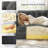 Boneless Convertible Folding Sofa Bed, Sponge Floor Couch with Pillows for Small Space Living Room Bedroom, No-Assembly Required-862164361-862164364