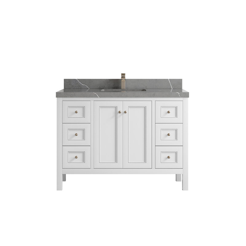 Nashville X P 22 po Meuble-lavabo simple D , Palissandro de 2 po