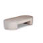 Table basse rectangulaire fabriquée à la main en bois de manguier massif ultra-moderne à profil bas, 55 po de profondeur, 27 po de largeur, 12 po de hauteur, 93,7 lb