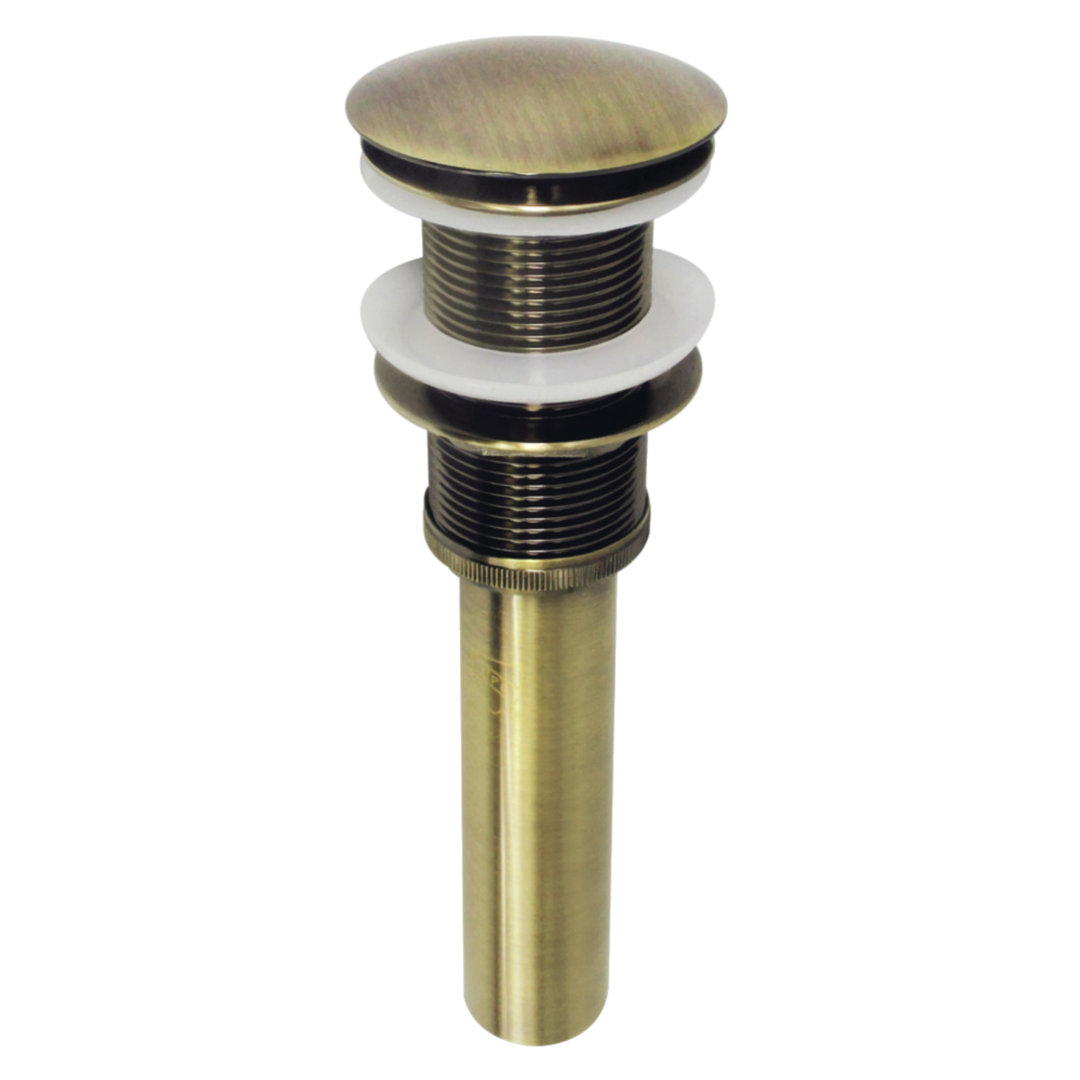 Kingston Brass Coronet Brass Push Pop-Up Bathroom Sink Drain Kingston Brass 
