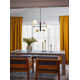 Cardella 3 Light Metal Sputnik Chandelier