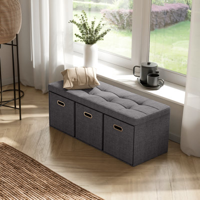 Kidder Upholstered Ottoman