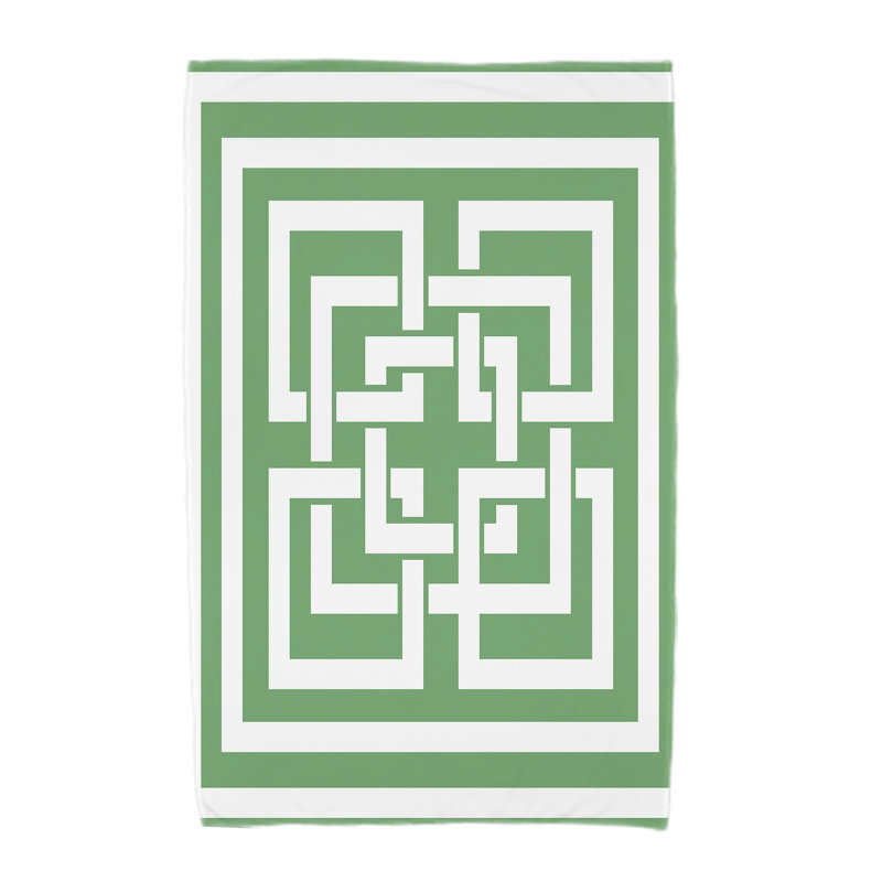 Serviette de bain Aksel, Vert