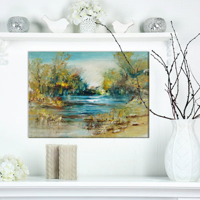 «Forest in Summer Sky», impression sur toile tendue