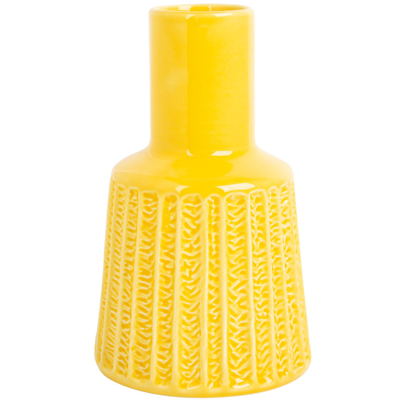 Ceramic / Porcelain Table Vase, Yellow