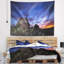 Paysage, nuit d'été, tapisserie, ciel bleu-28502421