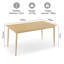 Burton Metal Base Dining Table-121287732